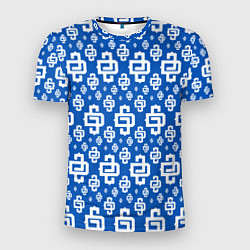 Футболка спортивная мужская Blue Pattern Dope Camo Dope Street Market, цвет: 3D-принт