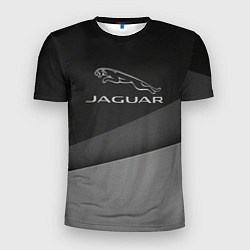 Мужская спорт-футболка JAGUR оттенки серого