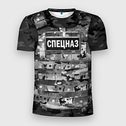 Футболка спортивная мужская Бронежилет - спецназ России, цвет: 3D-принт