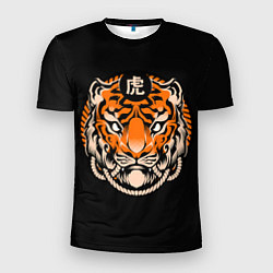 Футболка спортивная мужская Символ тигра, цвет: 3D-принт