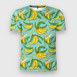 Футболка спортивная мужская Banana pattern Summer Fashion 2022, цвет: 3D-принт