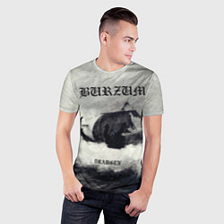 Футболка спортивная мужская Burzum - Draugen, цвет: 3D-принт — фото 2