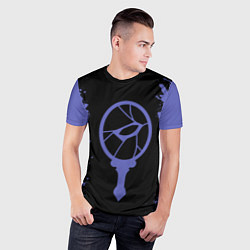 Футболка спортивная мужская Малкавиан The Masquerade Bloodhunt, цвет: 3D-принт — фото 2