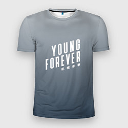Мужская спорт-футболка Навечно молодой Young forever