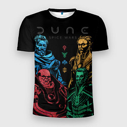 Мужская спорт-футболка Dune: Spice Wars все фракции