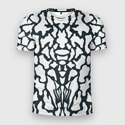 Футболка спортивная мужская Animal Black and White Pattern, цвет: 3D-принт