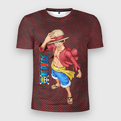 Мужская спорт-футболка Луффи- One Piece или Большой куш