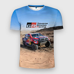 Мужская спорт-футболка Toyota Gazoo Racing Rally Desert Competition Ралли