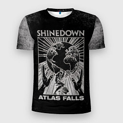 Футболка спортивная мужская Atlas Falls - Shinedown, цвет: 3D-принт