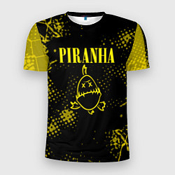 Футболка спортивная мужская Nirvana piranha, цвет: 3D-принт