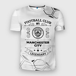 Мужская спорт-футболка Manchester City Football Club Number 1 Legendary