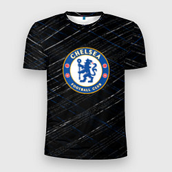 Мужская спорт-футболка Chelsea много линии