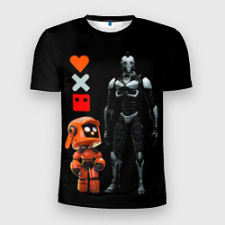 Мужская спорт-футболка Любовь Смерть и Роботы Love Death and Robots