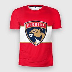 Футболка спортивная мужская Флорида Пантерз Форма, цвет: 3D-принт