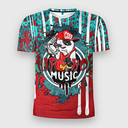 Мужская спорт-футболка Hip hop - Music