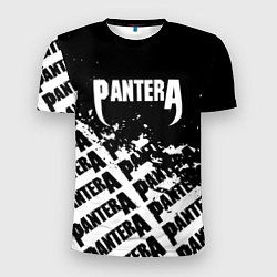 Мужская спорт-футболка Пантера pantera паттерн