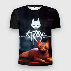 Мужская спорт-футболка Stray: Бродячий кот