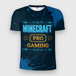Мужская спорт-футболка Игра Minecraft: PRO Gaming