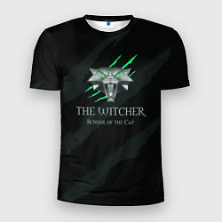Мужская спорт-футболка The Witcher School of the Cat