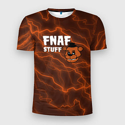 Мужская спорт-футболка Five Nights At Freddys - молнии