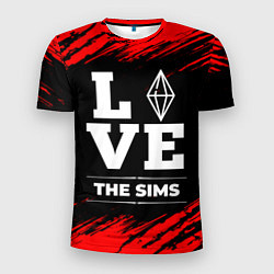 Мужская спорт-футболка The Sims Love Классика