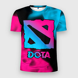 Мужская спорт-футболка Dota Neon Gradient