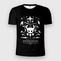 Мужская спорт-футболка Hollow Knight персонажи игры