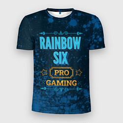 Мужская спорт-футболка Игра Rainbow Six: pro gaming