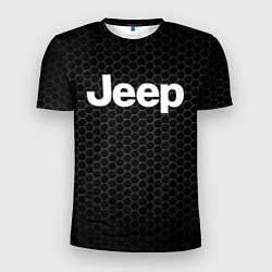 Футболка спортивная мужская Jeep Соты, цвет: 3D-принт