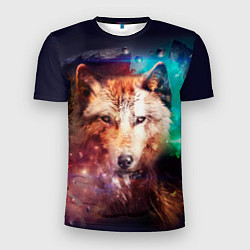Мужская спорт-футболка Сказочная волчица