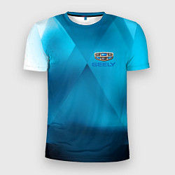 Футболка спортивная мужская Geely - абстракция, цвет: 3D-принт