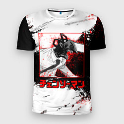 Мужская спорт-футболка Denji - Человек-бензопила