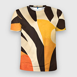 Футболка спортивная мужская Сафари узоры, цвет: 3D-принт