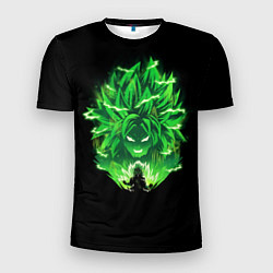 Мужская спорт-футболка Broly dragon ball аниме