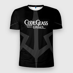 Мужская спорт-футболка Код гиас logo