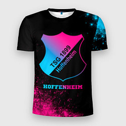 Мужская спорт-футболка Hoffenheim - neon gradient