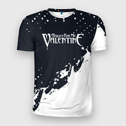 Футболка спортивная мужская Bullet For My Valentine краска, цвет: 3D-принт