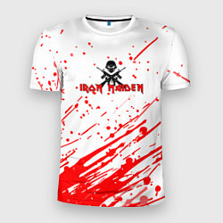 Мужская спорт-футболка Iron Maiden rock Senjutsu