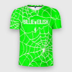 Мужская спорт-футболка Billie Eilish - паутина