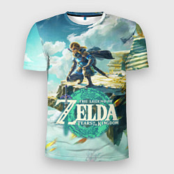 Мужская спорт-футболка The Legend of Zelda: Tears of the Kingdom Линк