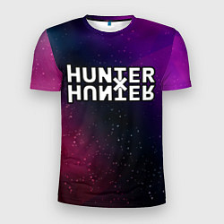 Мужская спорт-футболка Hunter x Hunter gradient space