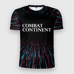 Мужская спорт-футболка Combat Continent infinity