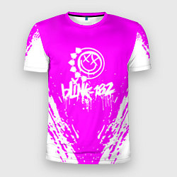 Мужская спорт-футболка Blink 182 краска