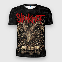 Мужская спорт-футболка Slipknot - goat head