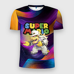 Мужская спорт-футболка Super Mario - Bowser - Nintendo