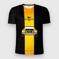 Мужская спорт-футболка Авто ford mustang