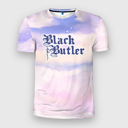 Мужская спорт-футболка Black Butler sky clouds