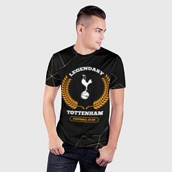 Футболка спортивная мужская Лого Tottenham и надпись legendary football club н, цвет: 3D-принт — фото 2