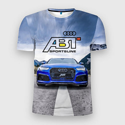 Мужская спорт-футболка Audi ABT - sportsline на трассе