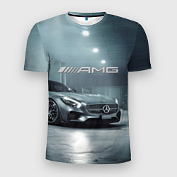 Мужская спорт-футболка Mercedes AMG - Motorsport